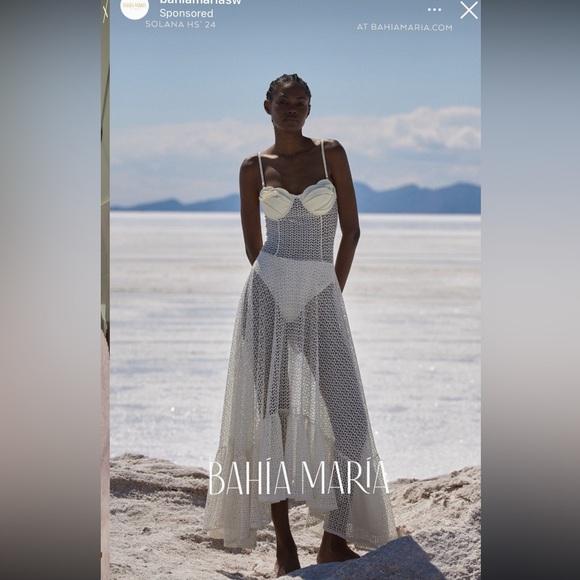 Bahia Maria crochet dress with tags - Picture 3 of 5